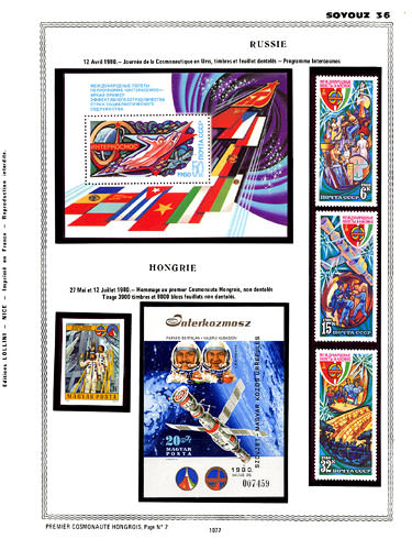 page number _1077__ from album espace to collect stamps