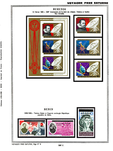 page _1087_C_ de album collection espace de timbres