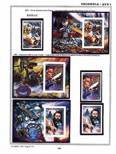 page _1093__ de album collection espace de timbres