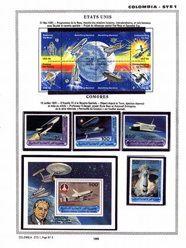 page _1099__ de album collection espace de timbres