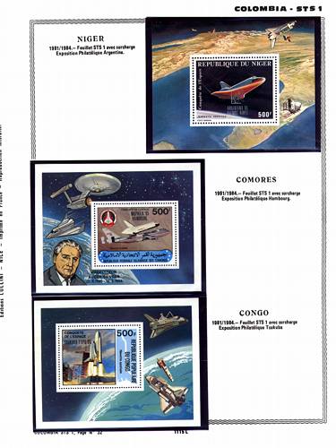 page _1115_L_ de album collection espace de timbres