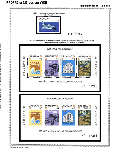 page _1115_i_ de album collection espace de timbres