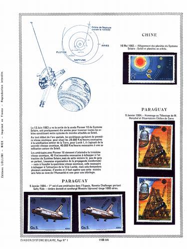 page number _1188_AA_ from album espace to collect stamps