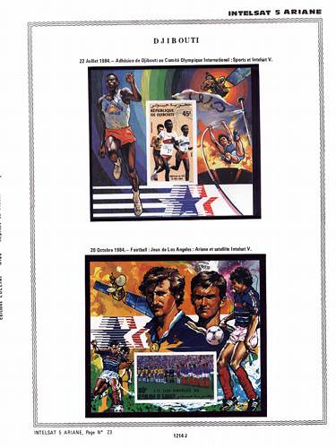 page _1214_J_ de album collection espace de timbres