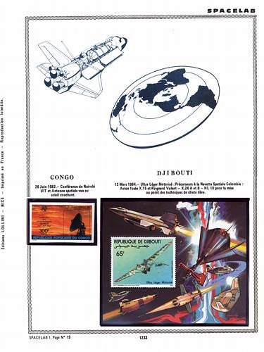page _1233__ de album collection espace de timbres
