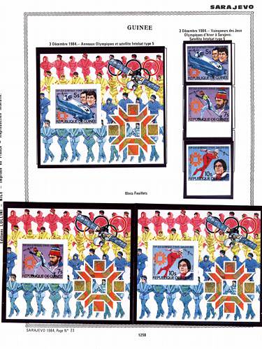 page _1258__ de album collection espace de timbres