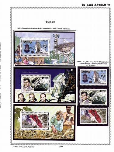 page _1263__ de album collection espace de timbres