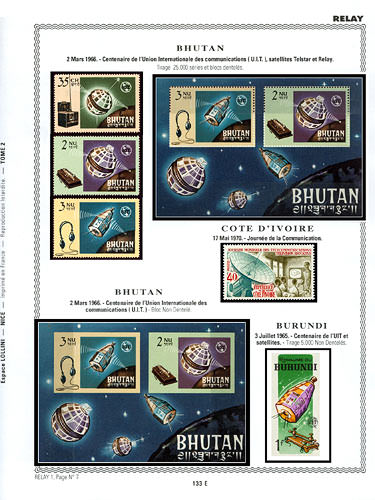 page number _133_E_ from album espace to collect stamps