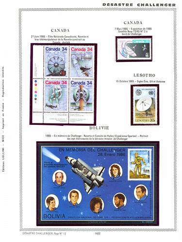 page _1422__ de album collection espace de timbres