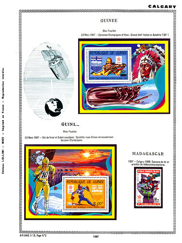 page _1447__ de album collection espace de timbres