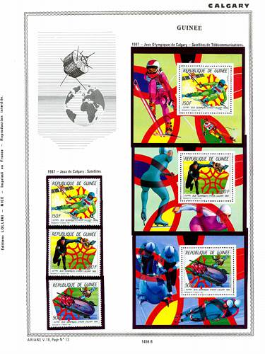 page _1456_B_ de album collection espace de timbres