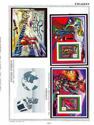 page _1456_E_ de album collection espace de timbres