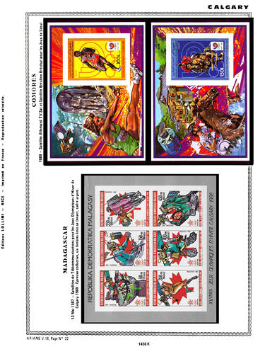 page _1456_K_ de album collection espace de timbres