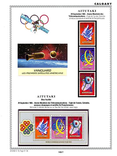 page _1456_Y_ de album collection espace de timbres