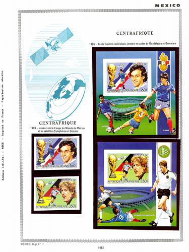 page _1463__ de album collection espace de timbres