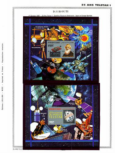 page number _1482_B_ from album espace to collect stamps