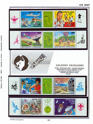 page _1501__ de album collection espace de timbres