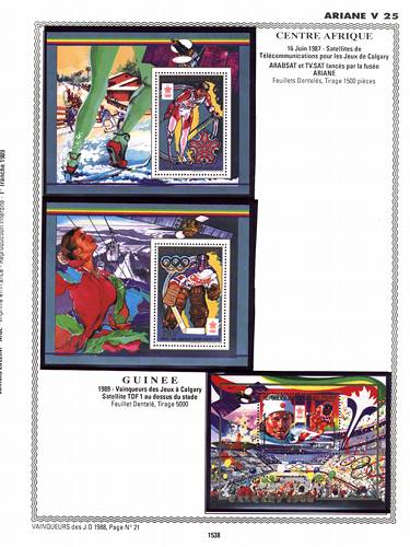 page _1538__ de album collection espace de timbres