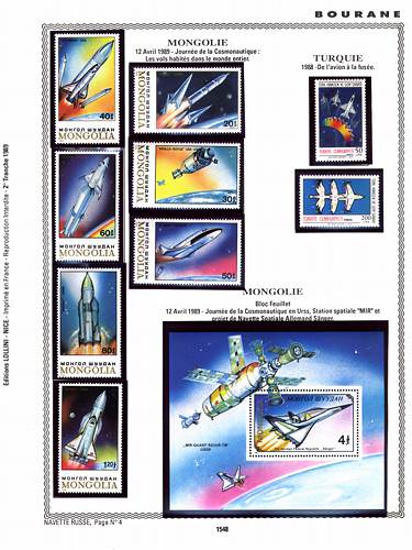 page _1548__ de album collection espace de timbres