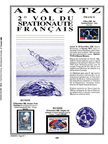 page number _1549__ from album espace to collect stamps