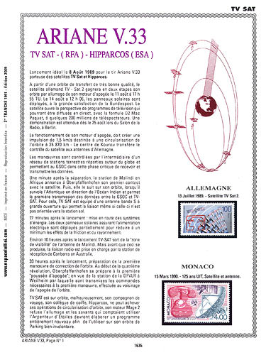 page number _1635__ from album espace to collect stamps