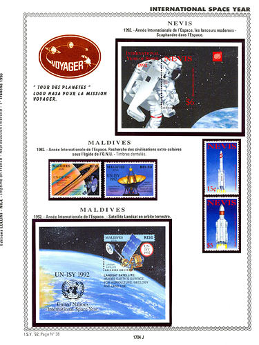 page _1704_J_ de album collection espace de timbres