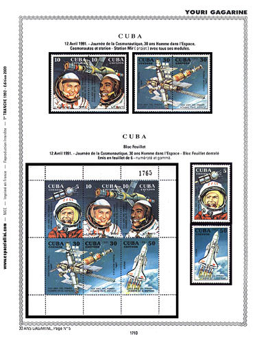 page _1710__ de album collection espace de timbres