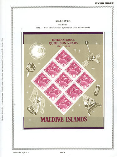 page number _172_A_ from album espace to collect stamps