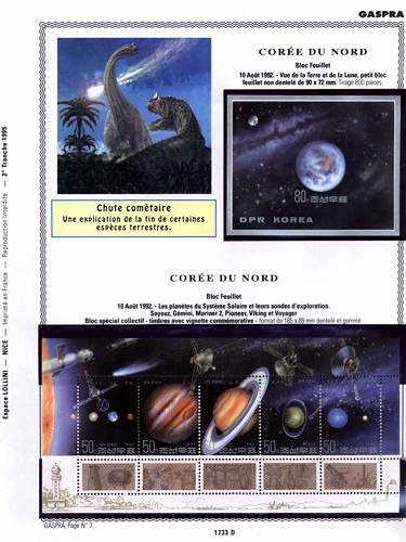 page number _1733_D_ from album espace to collect stamps