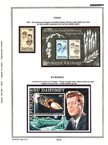 page _174_ZE_ de album collection espace de timbres