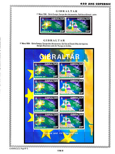 page _1798_B_ de album collection espace de timbres