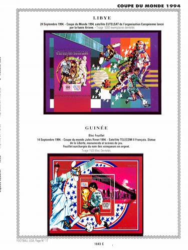 page _1843_C_ de album collection espace de timbres