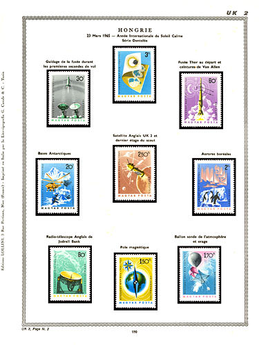 page _190__ de album collection espace de timbres