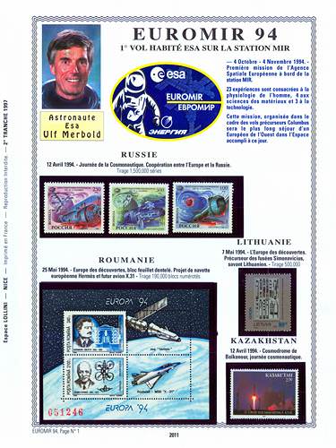 page number _2011__ from album espace to collect stamps