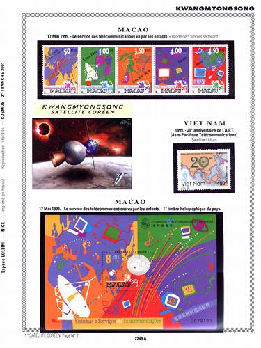 page _2249_A_ de album collection espace de timbres