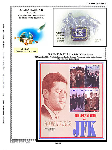 page number _2287_AD_ from album espace to collect stamps