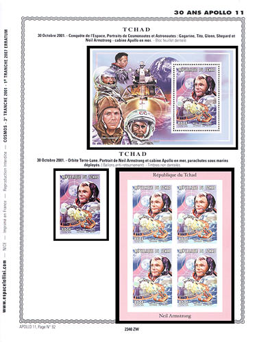 page number _2340_ZW_ from album espace to collect stamps