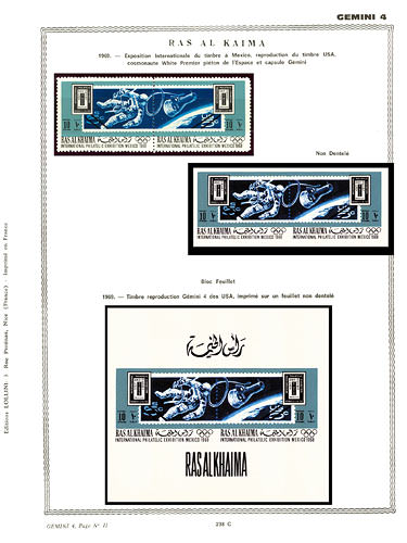 page _238_C_ de album collection espace de timbres