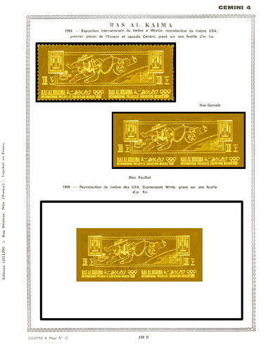 page _238_D_ de album collection espace de timbres