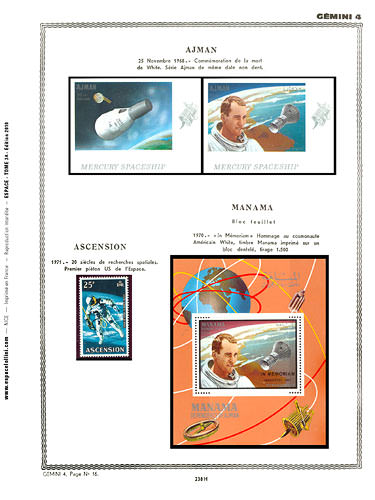 page number _238_H_ from album espace to collect stamps