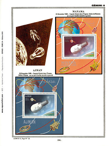 page number _238_L_ from album espace to collect stamps