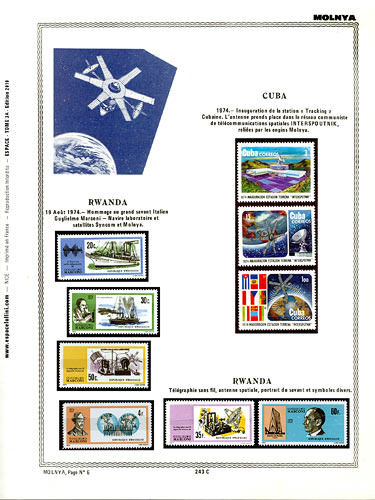 page _243_C_ de album collection espace de timbres