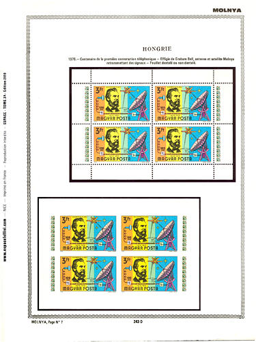 page _243_D_ de album collection espace de timbres