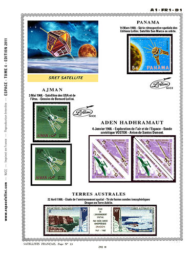 page number _248_H_ from album espace to collect stamps