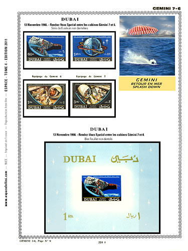 page number _251_F_ from album espace to collect stamps