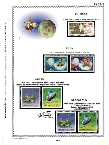 page number _258_C_ from album espace to collect stamps