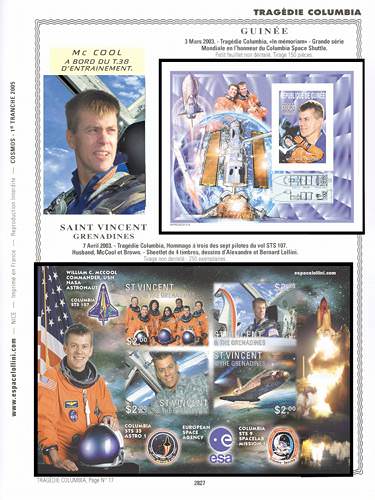 page _2827__ de album collection espace de timbres