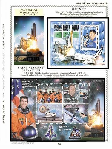 page _2830__ de album collection espace de timbres