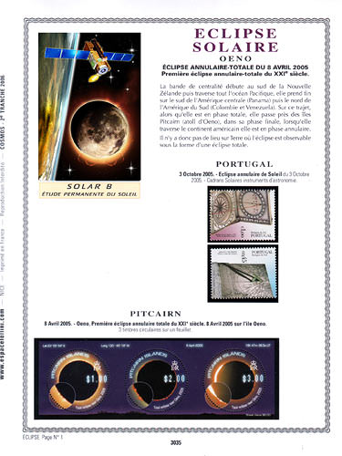 page _3035__ de album collection espace de timbres