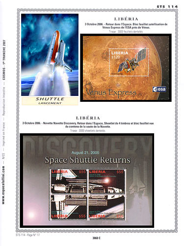 page _3068_C_ de album collection espace de timbres